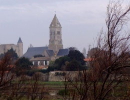 Noirmoutier-en-l'Ile (Vendée) L'église Saint Philbert en 2014