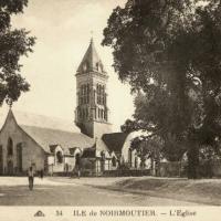 Noirmoutier-en-l'île (Vendée) L'église Saint Philbert CPA