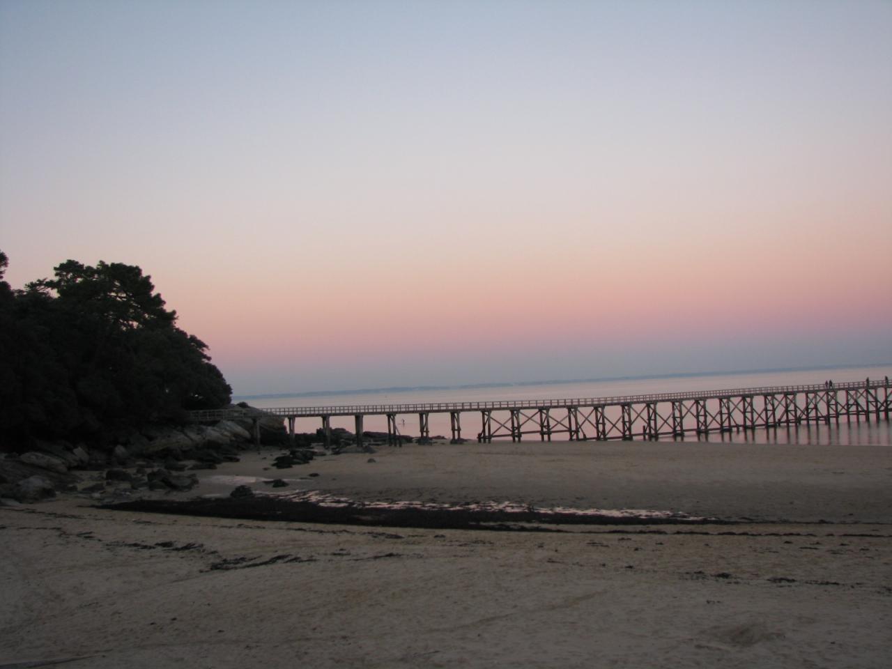 Noirmoutier-en -l'Ile (Vendée) L'Estacade en 2014