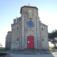 Noirmoutier-en-l'Ile (Vendée) L'Herbaudière, église du Sacré-Coeur