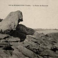 Noirmoutier-en-l'île (Vendée) La roche du souvenir CPA