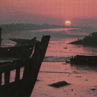Noirmoutier-en-l'Ile (Vendée) Le port, cimetière de bateaux