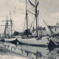 Noirmoutier-en-l'Ile (Vendée) Le port CPA