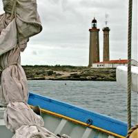 Noirmoutier-en-l'île (Vendée) Lîlot du Pilier, le phare