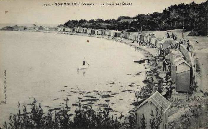 Noirmoutier-en-l'île (Vendée) Plage des Dames CPA