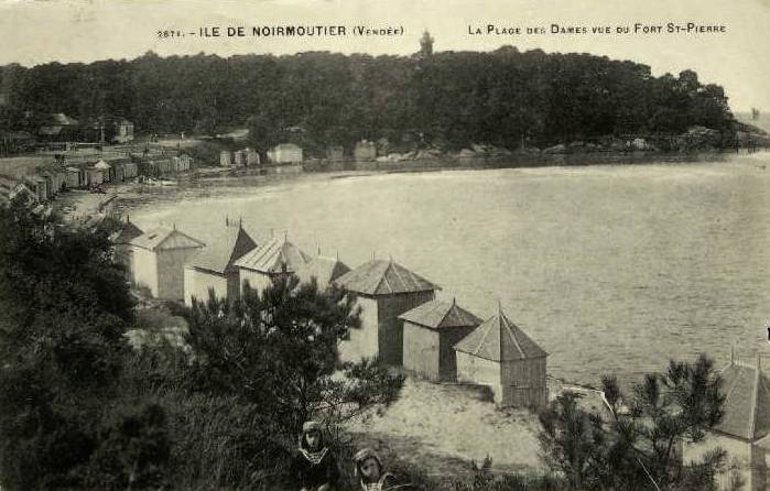 Noirmoutier-en-l'île (Vendée) Plage des Dames CPA