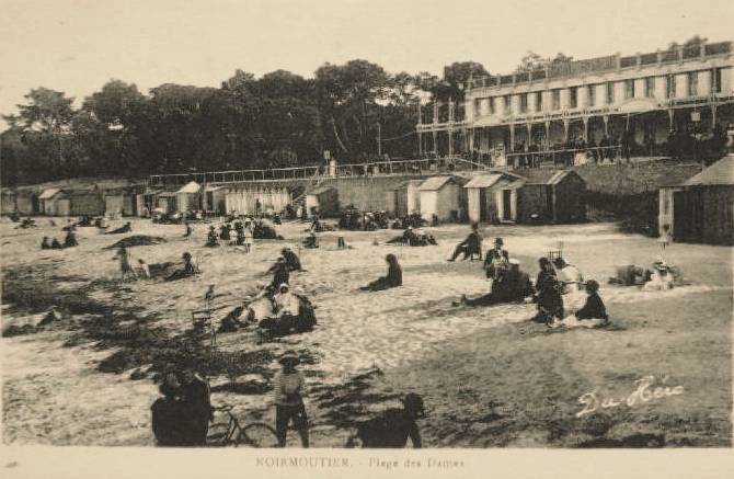 Noirmoutier-en-l'île (Vendée) Plage des Dames CPA