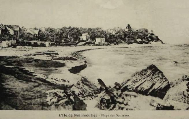 Noirmoutier-en-l'île (Vendée) Plage des Souzeaux CPA
