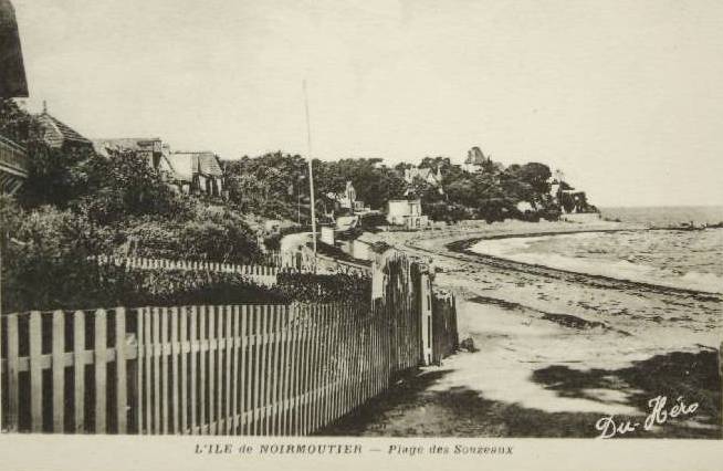 Noirmoutier-en-l'île (Vendée) Plage des Souzeaux CPA