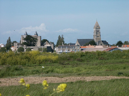 Noirmoutier-en-l'Ile (Vendée) Vue générale en 2014