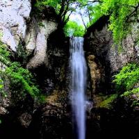 La cascade du cirque du Bout du Monde