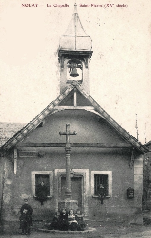 Nolay (Côte d'Or) La chapelle Saint-Pierre CPA