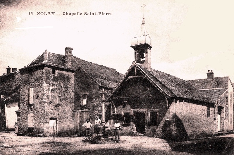 Nolay (Côte d'Or) La chapelle Saint-Pierre CPA
