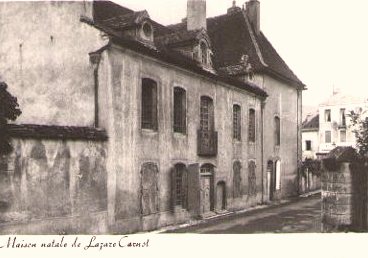 Nolay (Côte d'Or) La maison natale de Lazare Carnot CPA