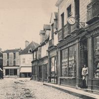  La rue de la République CPA