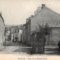 La rue de la République CPA