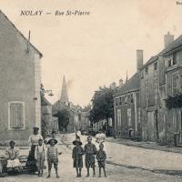 La rue Saint-Pierre CPA