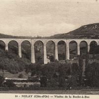 Le viaduc de la Roche-au-Bec CPA
