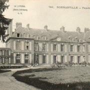 Normanville seine maritime chateau cpa