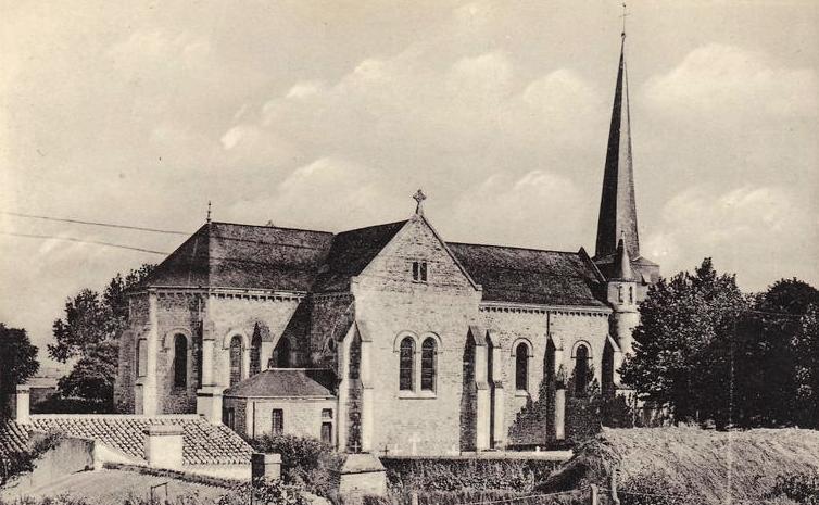 Notre-Dame-de-Monts (Vendée) L'église CPA