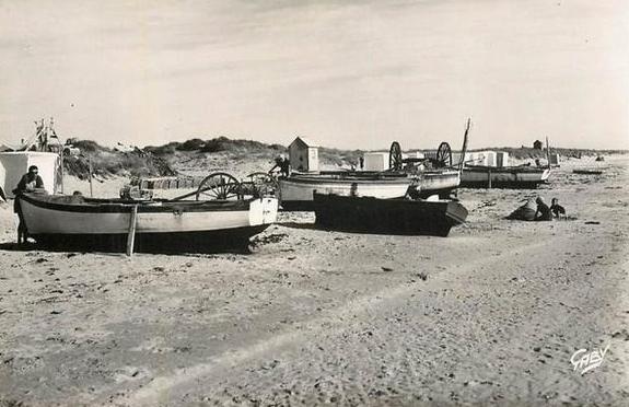 Notre-Dame-de-Monts (Vendée) La plage CPA