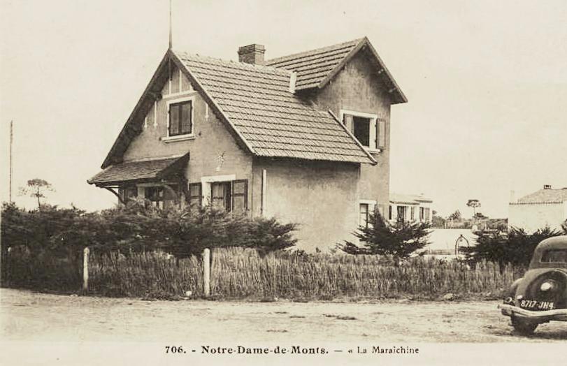 Notre-Dame-de-Monts (Vendée) Villa La Maraîchine CPA