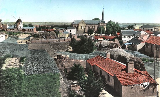 Notre-Dame-de-Monts (Vendée) Vue générale CPA