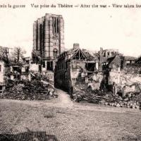 Noyon oise cpa 1914 1918 cathedrale