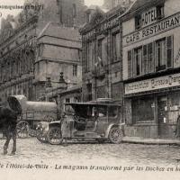 Noyon oise cpa 1914-1918 en ville