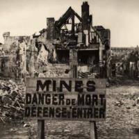 Noyon oise cpa 1914 1918 mines