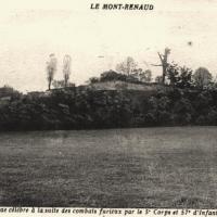 Noyon oise cpa 1914 1918 mont renaud colline apres 1919
