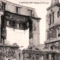Noyon oise cpa 1919 le pensionnat saint thomas