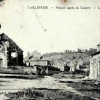 Noyon oise cpa 1914 1918 tarlefesse eglise
