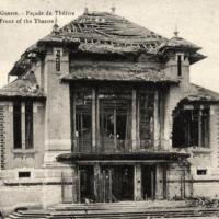 Noyon oise cpa 1914 1918 theatre