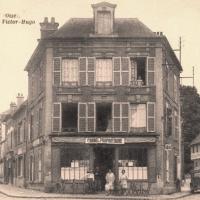Noyon oise cpa boucherie rue saint eloi chgt proprietaire