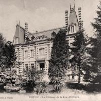 Noyon oise cpa chateau rue d orroire