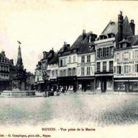 Noyon oise cpa fontaine