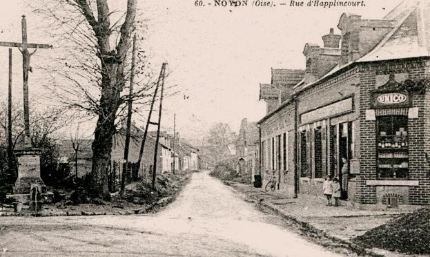 Noyon oise cpa applincourt tabac apres 1915