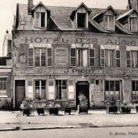 Noyon oise cpa hotel des allies