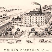 Noyon oise cpa moulin d appilly avant 1915