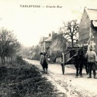 Noyon oise cpa tarlefesse hameau grande rue