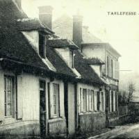 Noyon oise cpa tarlefesse hameau rue de genvry