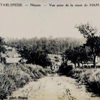 Noyon oise cpa tarlefesse hameau vue de route de ham