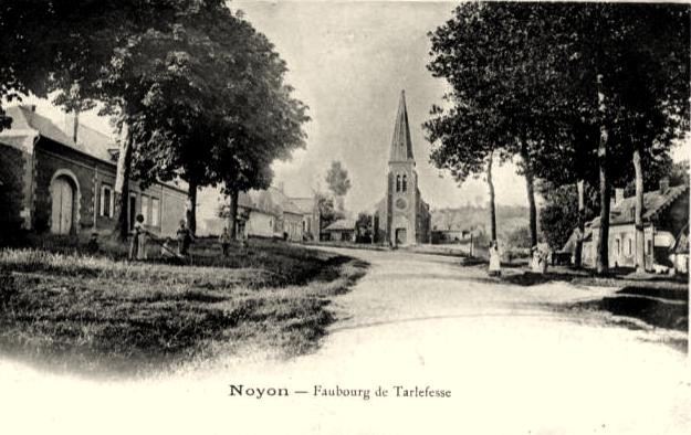 Noyon oise cpa tarlefesse hameau 1