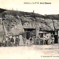 Oeuilly (Aisne) CPA PC de la creute de la Chaouia