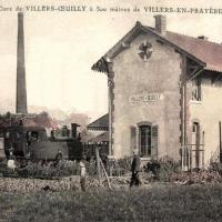 Oeuilly (Aisne) CPA gare