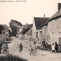 Oeuilly (Aisne) CPA rue des fées