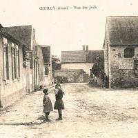 Oeuilly (Aisne) CPA rue des juifs
