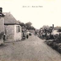 Oeuilly (Aisne) CPA rue du pont