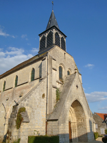 Oeuilly (Aisne) église Saint Rémi